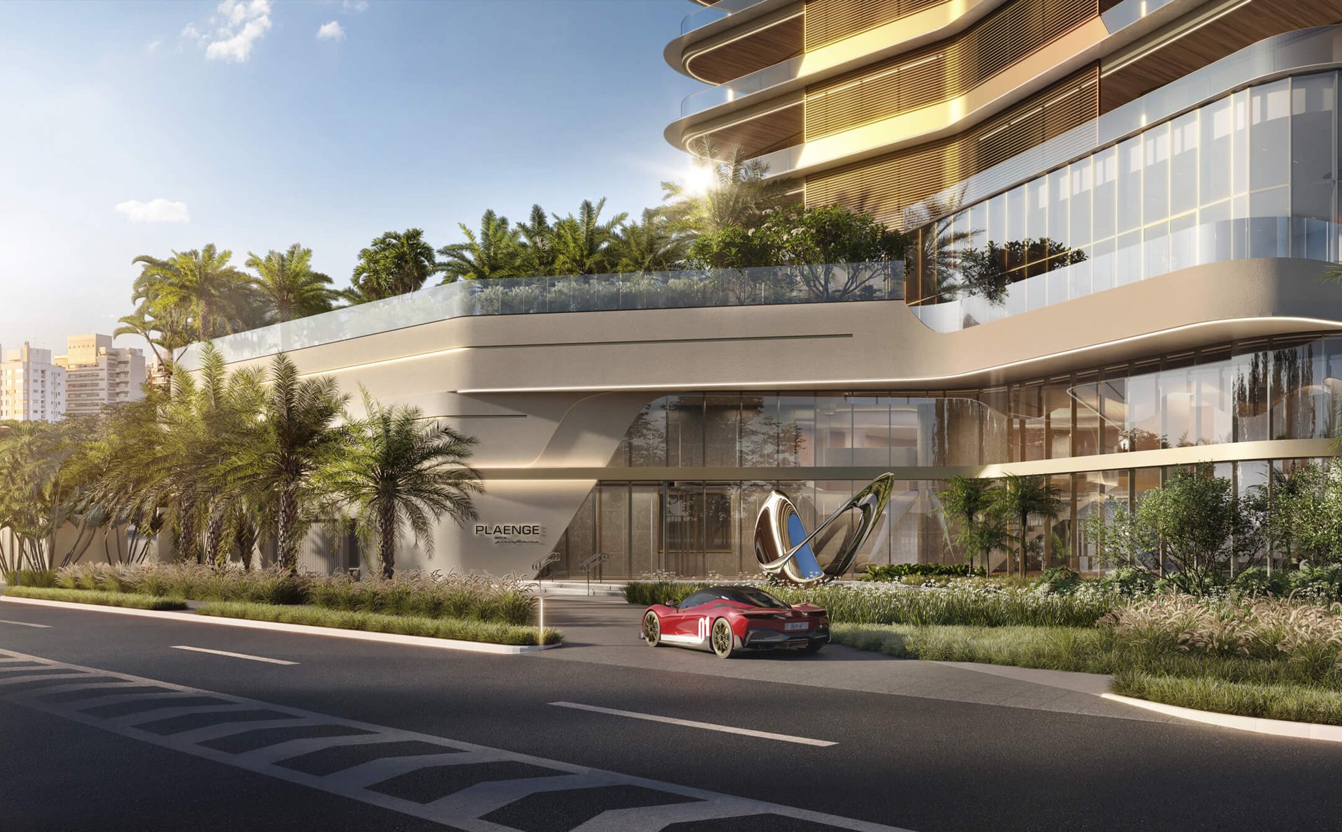 Fachada Plaenge Design by Pininfarina
